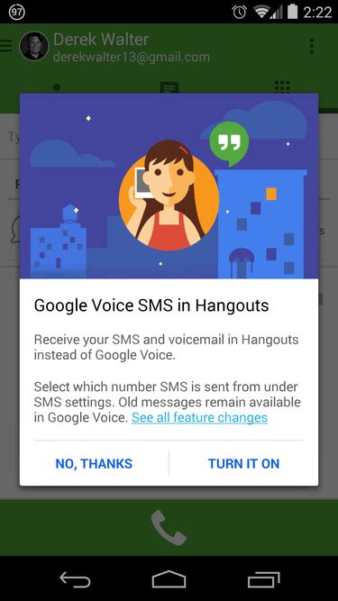 oksms for google voice